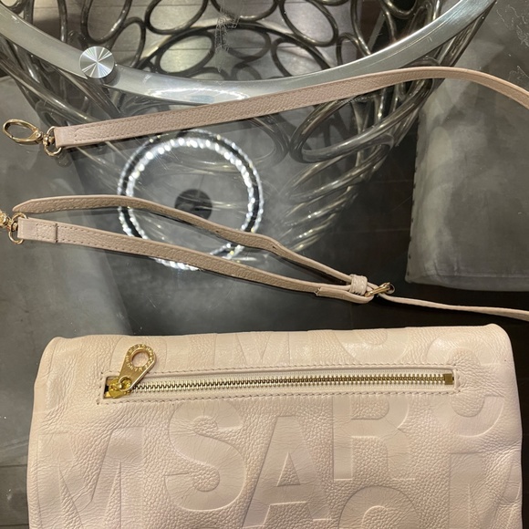 Marc by Marc Jacobs Purse Cream Leather Crossbody Bag - Picture 6 of 8